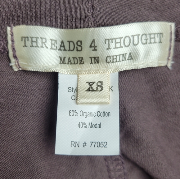 NWT Dusty Plum Purple Open Front Cardigan - Picture 6 of 10